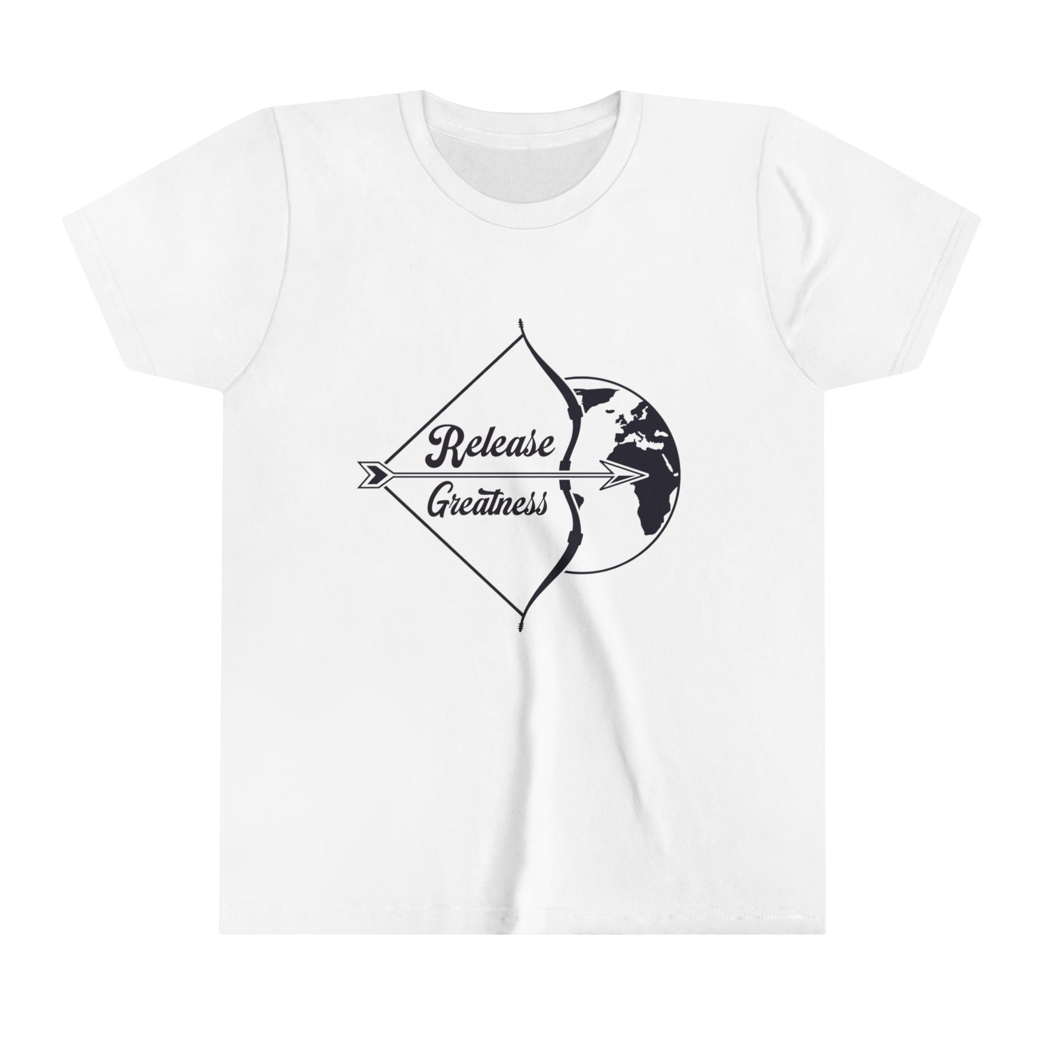 Youth Tee - Release Greatness Bow and Arrow Design