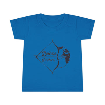 Toddler T-Shirt - Release Greatness Bow and Arrow Design